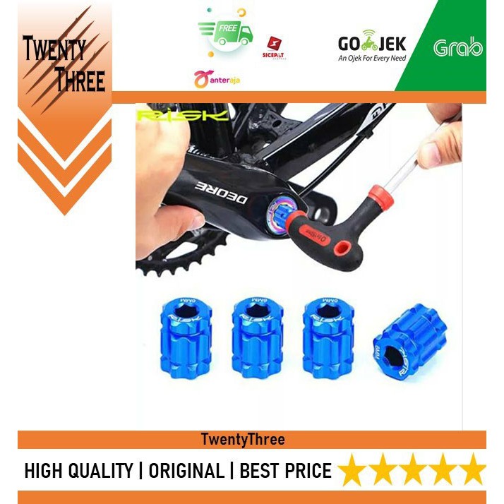 RISK Pembuka Baut Crank HT 2 HT2 - Kunci Baut Crank Hollowtech 2