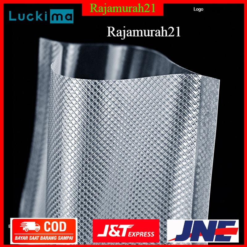 Kantong Plastik/Plastik Vacuum/Luckima Kantong Plastik Vacuum Sealer Storage Bag 100pcs