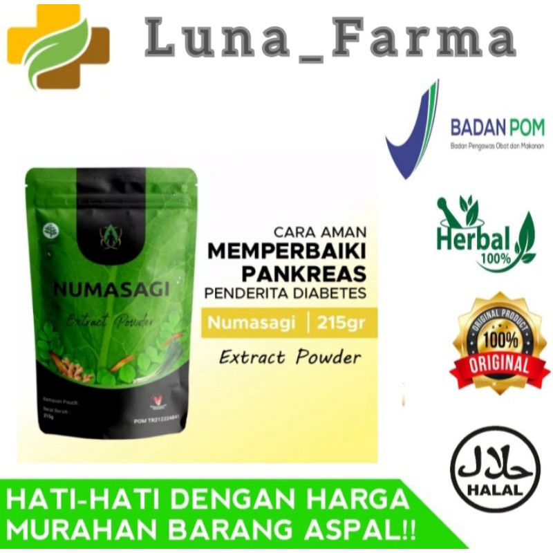 NUMASAGI 215gram - MASAGI Obat Diabetes Gula Darah Kencing Manis Herbal Ampuh