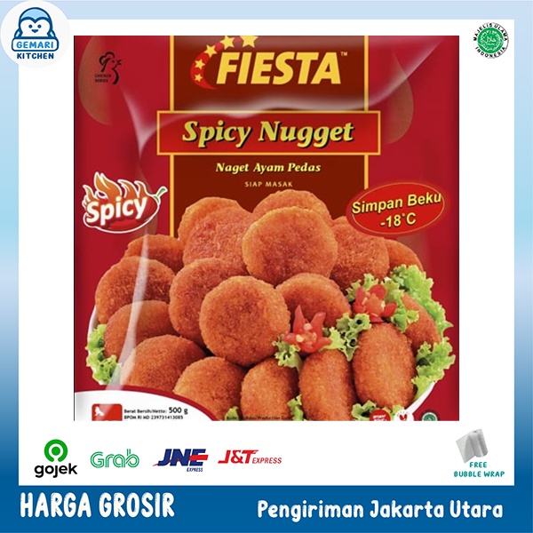 FIESTA SPICY NUGGET 500 GRAM