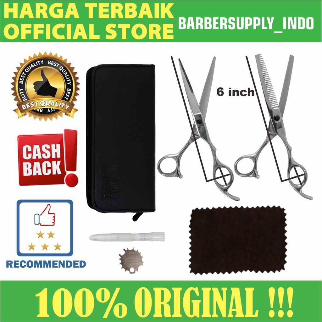 Koryu Nikko Scissor Paket Gunting Potong Gunting Penipis KN 350