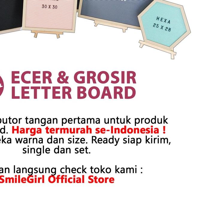 

♤ [] Papan Nama Bayi / Letter Board Kekinian SmileGirl 28x25 ➢