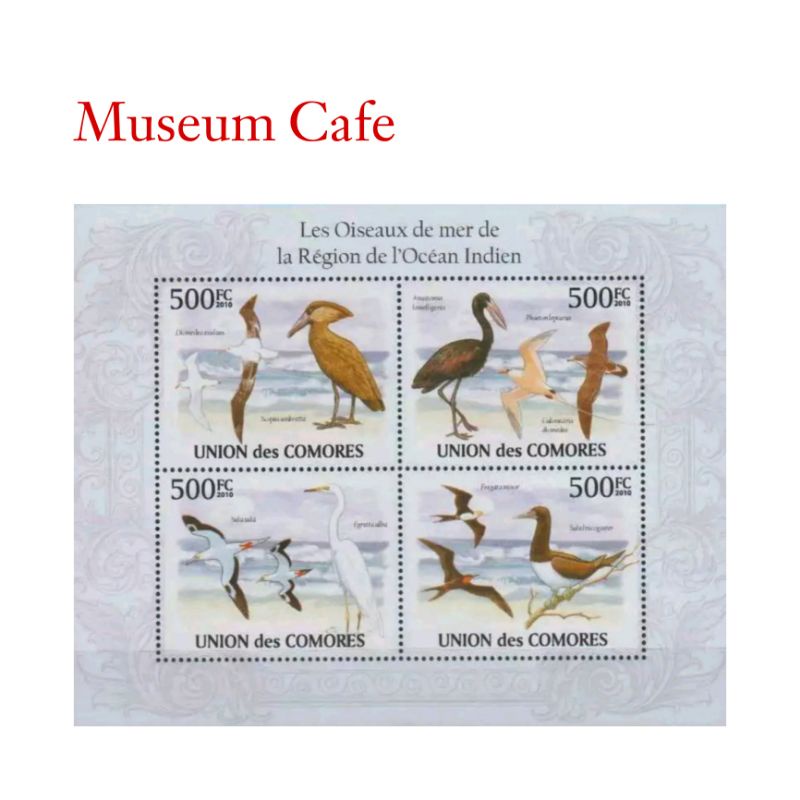 

Perangko Stamp Comores Fauna Birds Life BL01