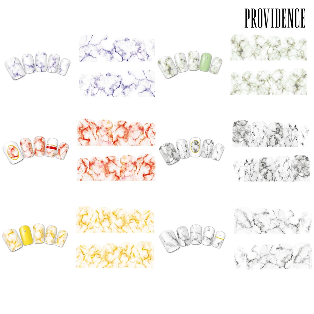 Providence Multicolor Beauty Pattern Nail Art Water Transfer Decal Sticker Tips DIY Decor