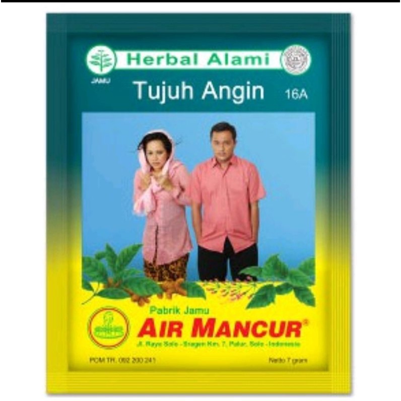 

Jamu Tujuh Angin Air Mancur