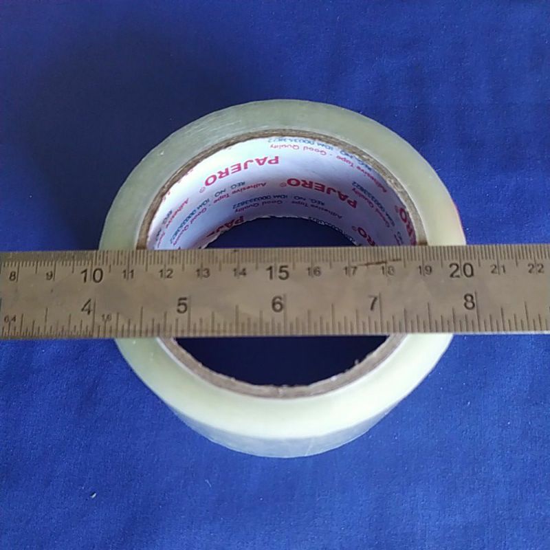 isolasi lakban bening /lakban clear 2 inch 45 mm isolasi dos 90 yard