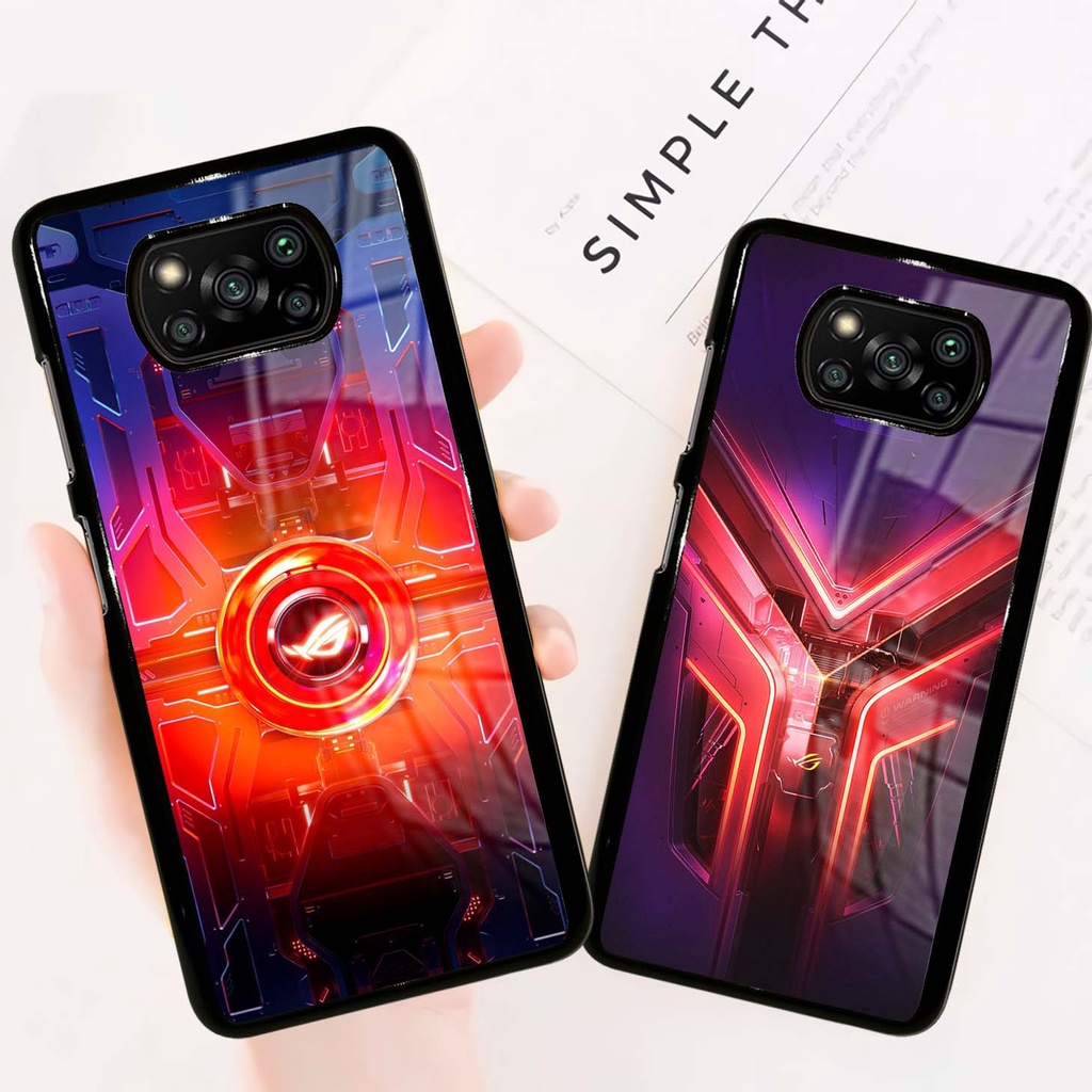[PX04] Case Kilau Poco Phone X3 | X3 NFC | X3 PRO | Casing Hp Xiaomi Rog Motif
