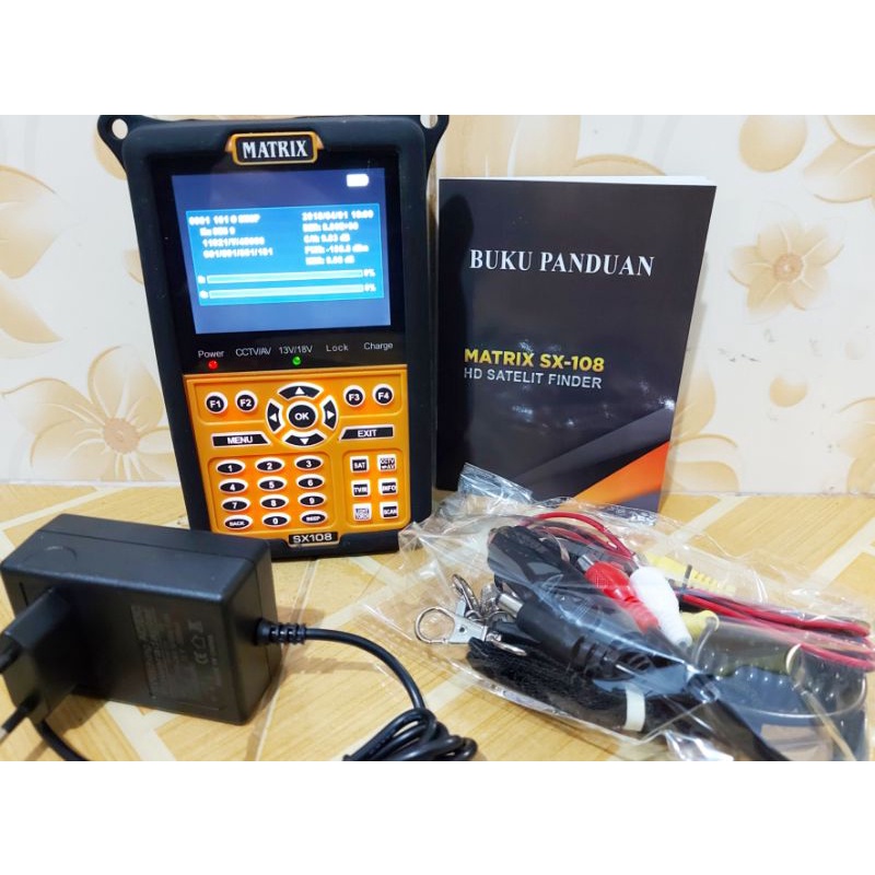 SATFINDER MATRIX SX-108. DIGITAL SATELITE METER MATRIX SX-108