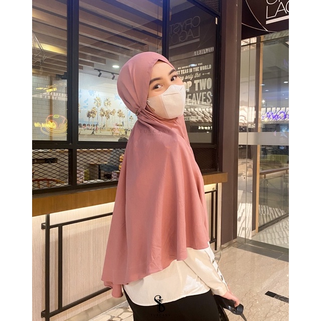 Tuscany Official - Luna Bergo Rayon Premium - Bergo Hijab Rayon Maryam - Hijab Instan