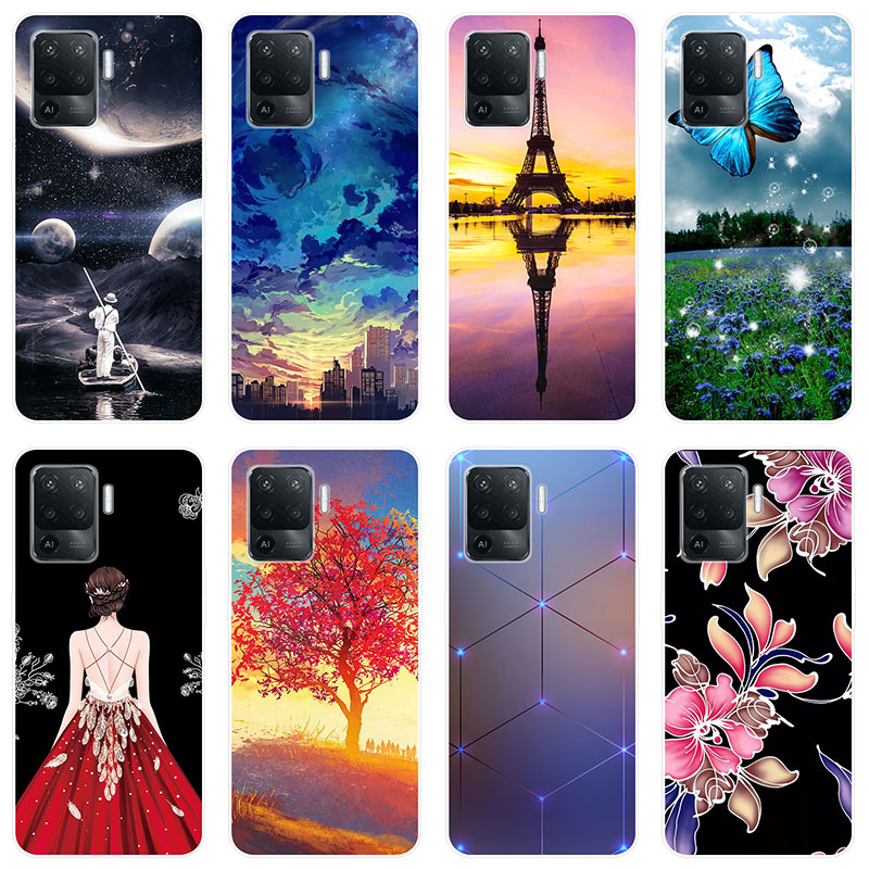 Hp Soft Case Oppo Reno5 F Casing Silikon Untuk Oppo Reno5f Reno 5f 2021 Case Kartun Cover Shopee Indonesia