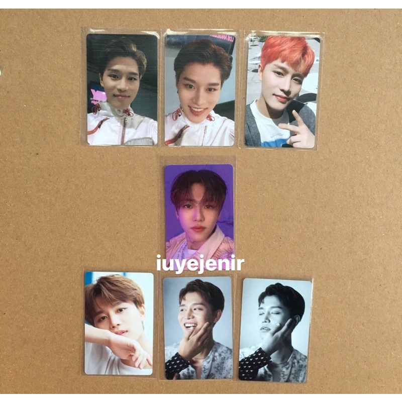 [ Ready take all ] photocard pc Jaemin luggage sticker set dreaming official md merch merchandise nc