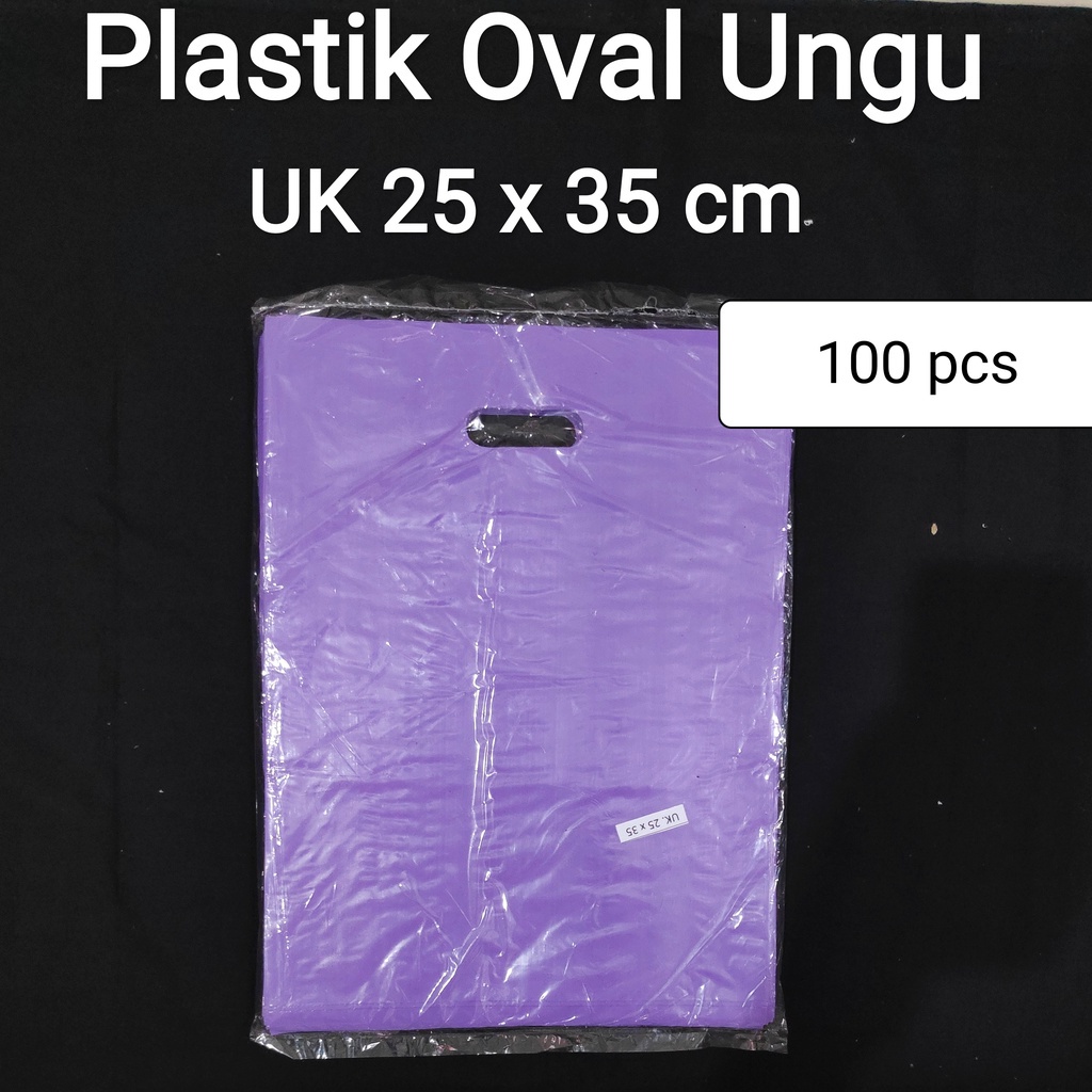 HD oval Polos uk 25x35 (10bks), Plastik Packing / bungkus Paket, plastik baju