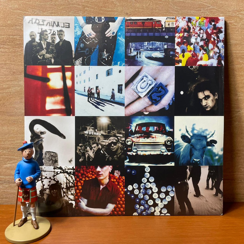 PIRINGAN HITAM / VINYL U2 - ACHTUNG BABY