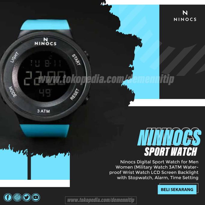 Jam Tangan Pria Original Ninocs Sport - Asli & Original