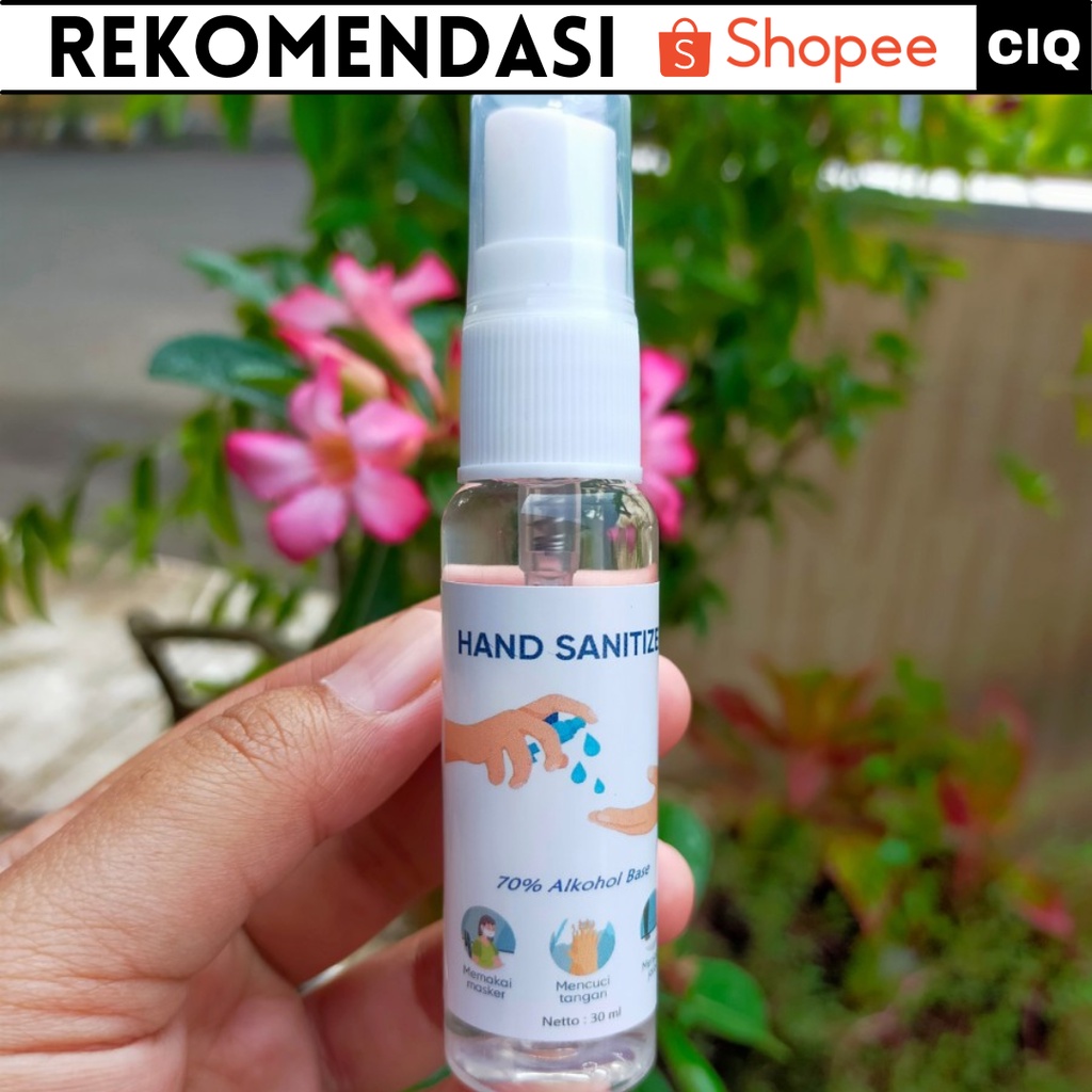 Hand Sanitizer Cair Spray dan Gel Murah - Cairan Pembersih Tangan Anak Gantung Disinfektan Pocket