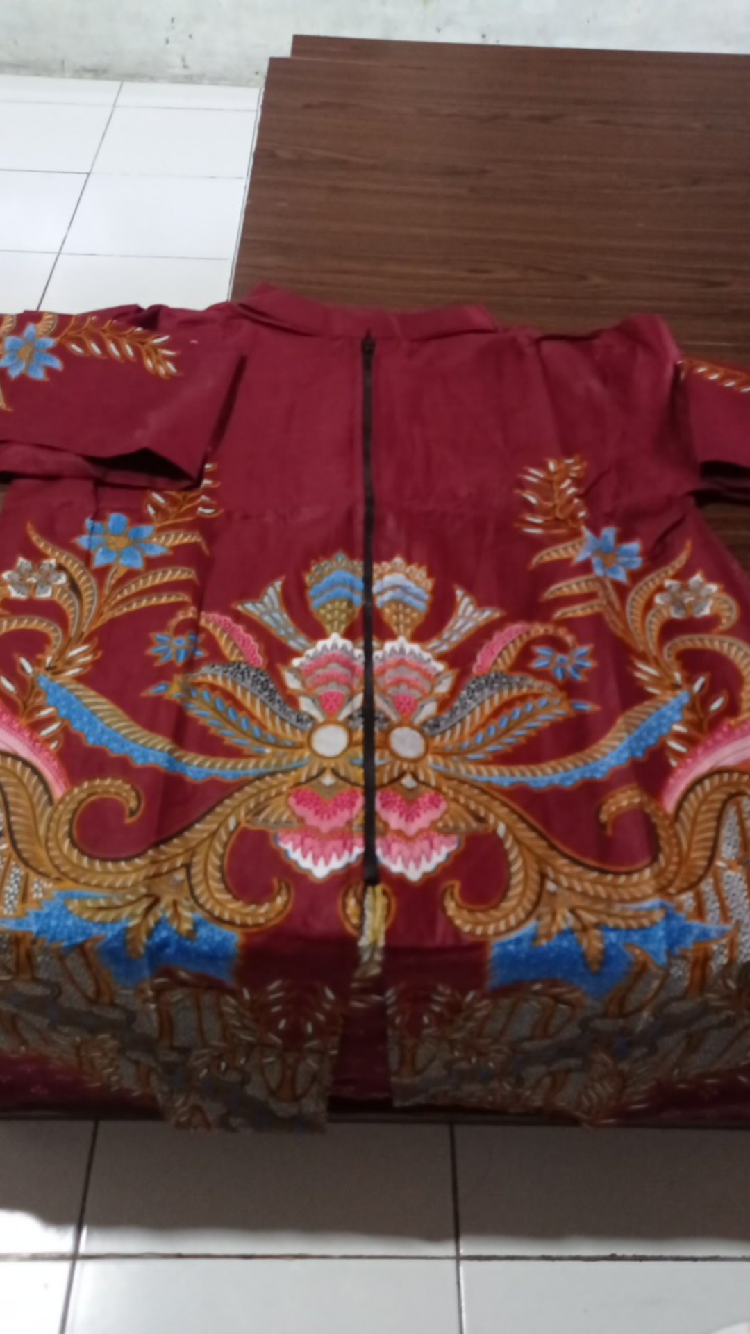 Ramabatik - (cod) Tunik Batik Wanita Zipper Depan Terbaru M,l,xl,xxl Dan Jumbo