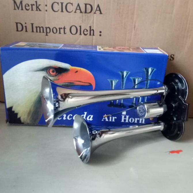 Airhorn/Air Horn - Klakson Angin 2 Corong Mobil Truck Cicada
