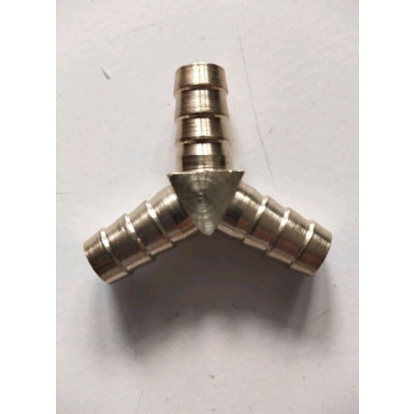 Por gas cabang 3 - nepel y - nepel kuningan Y 3/8 Inch