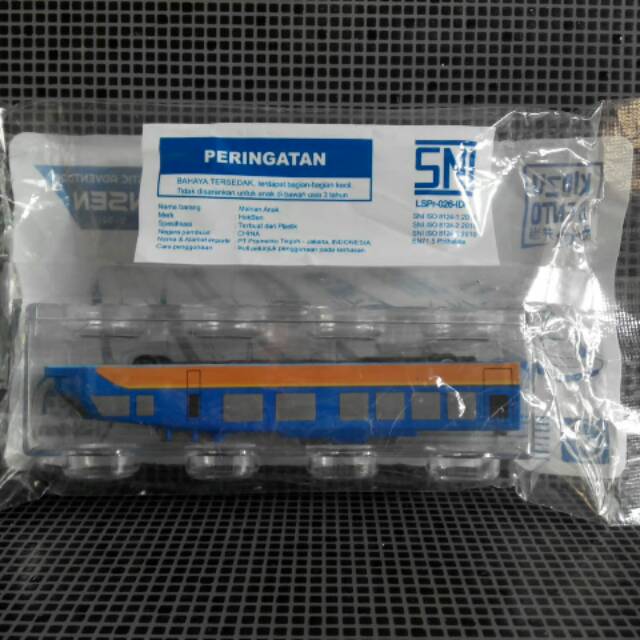 Hadiah mainan Kidzu bento Hokben Bullet Train