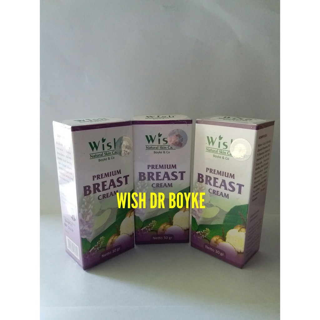 Krim Payudara - Premium Breast Up Cream - Produk Wish Dr Boyke
