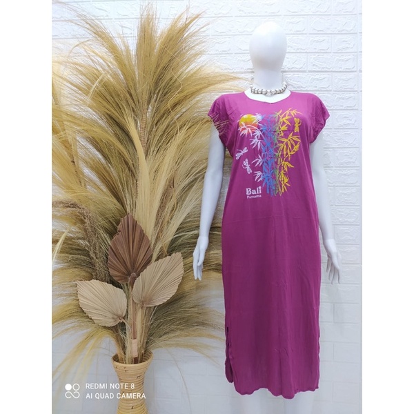 Daster (Dress) Kaos Bali Bambu Pantai