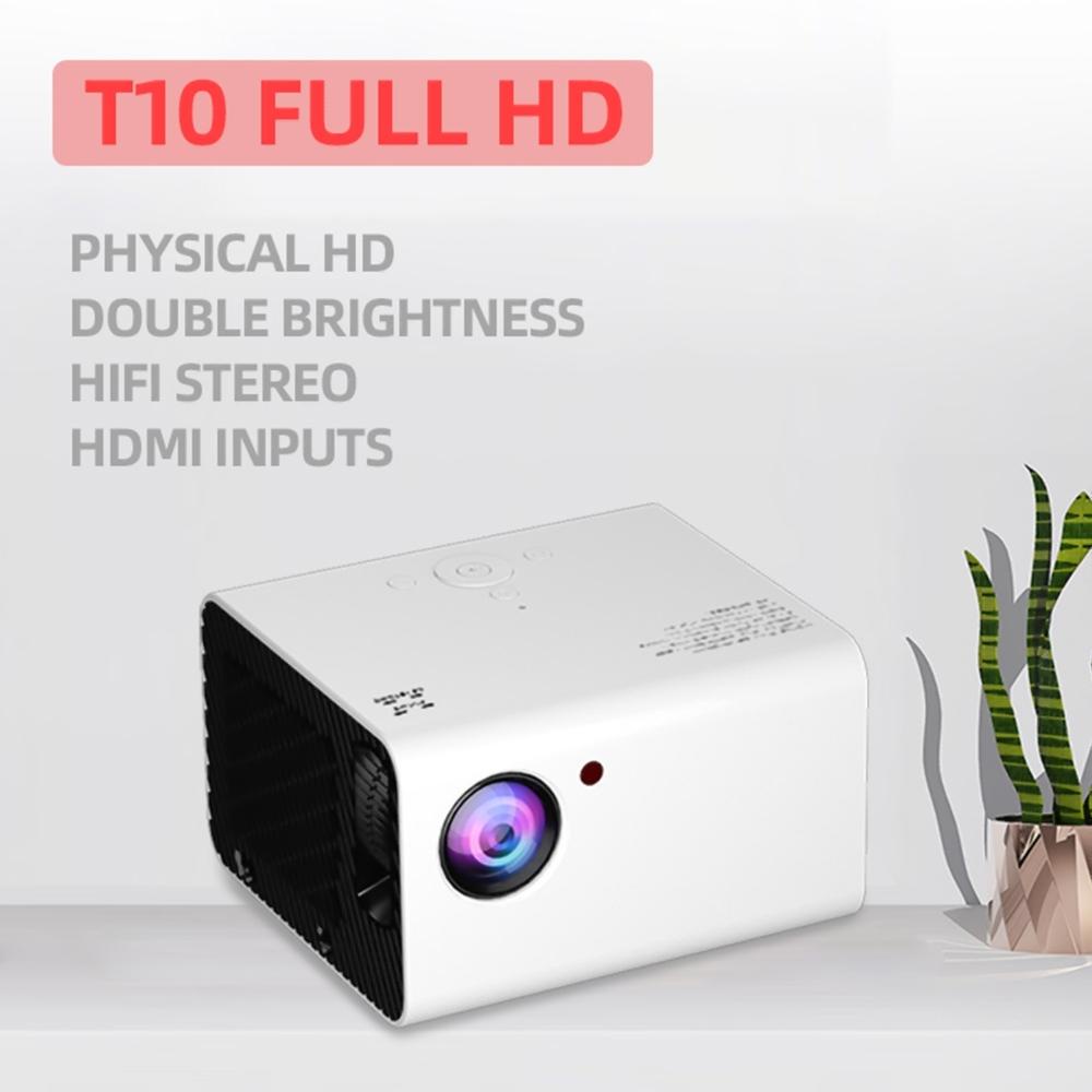 UNIC T10 ANDROID PROYEKTOR PROJECTOR  LED MULTIMEDIA PROJECTOR HD HOME THEATER 3600 Lumens T10W 1080P Projector LED Wifi