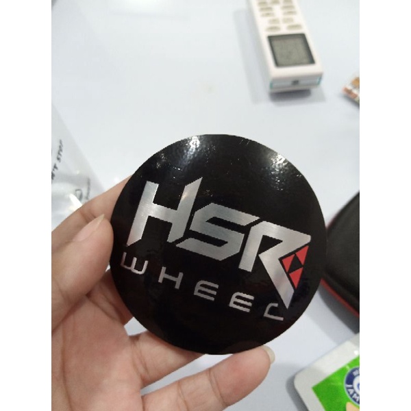 EMBLEM HSR WHEEL LOGO VELG TUTUP TENGAH VELG MOBIL