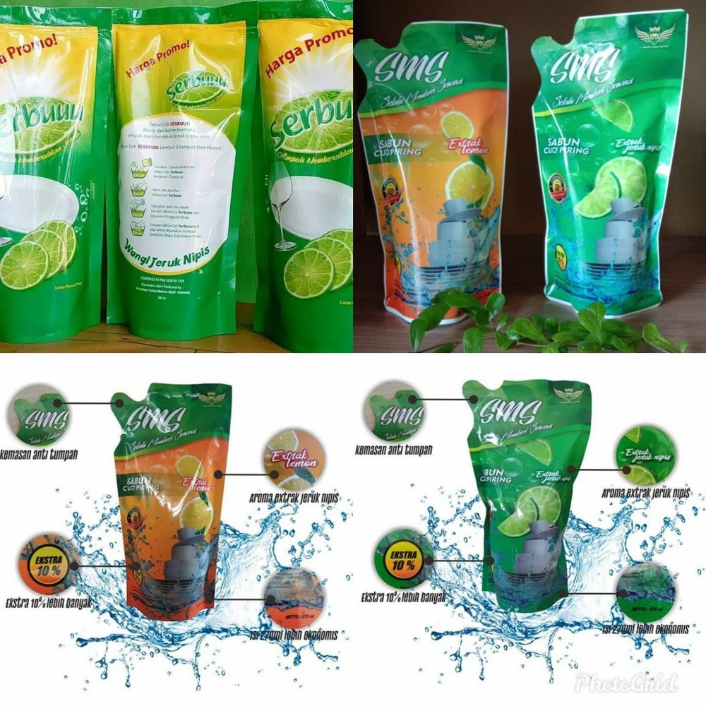 Promo sabun cair cuci piring serbu serbuu serbuuu kualitas sunlight mama lemon mawar mr lemon Murah