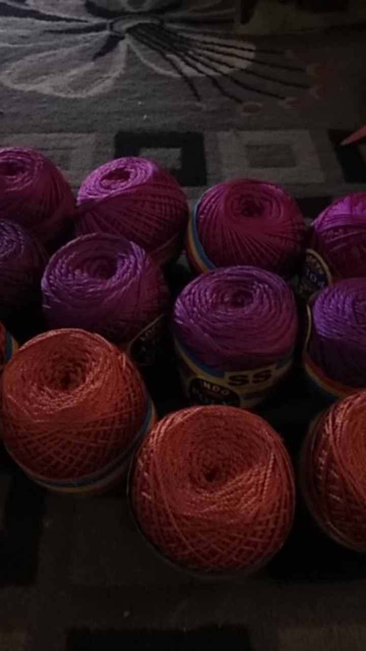 Benang Rajut Poly Indo 100 Gram