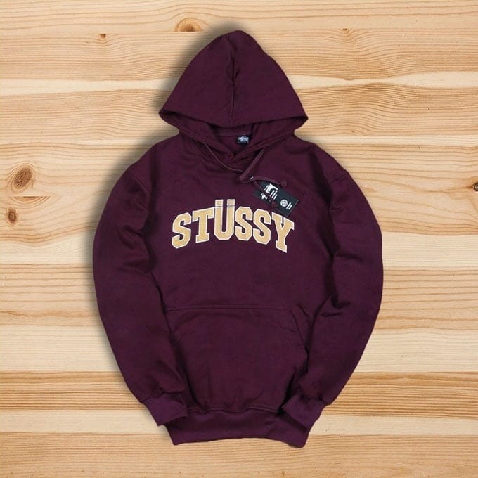 NOVERIO - Sweater Hoodie STUSSY BORDIR Original Stuff HYPEBEAST