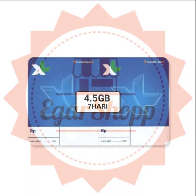 Voucher XL 4,5Gb 7Hari