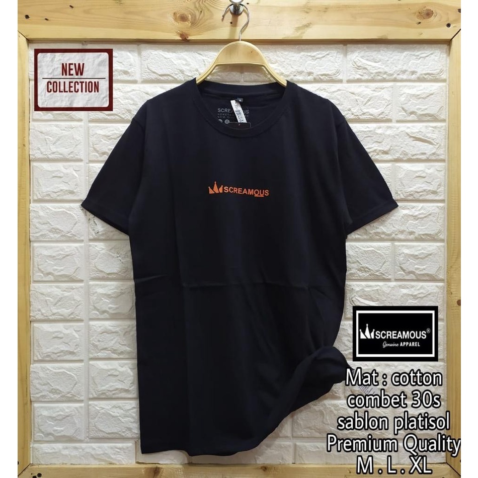 KAOS SCREAMOUS PRIA/T SHIRT SCREAMOUS ORIGINAL/SCREAMOUS KAOS PRIA