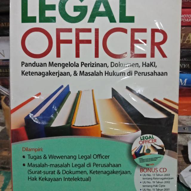 

LEGAL OFFICER PANDUAN MENGELOLAH PERIZINAN.