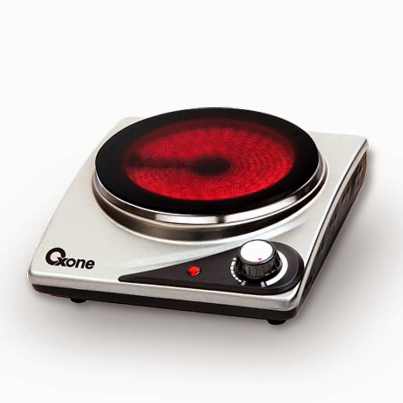 Oxone OX655S Kompor Listrik Satu Tungku Single Ceramic Stove 800 Watt