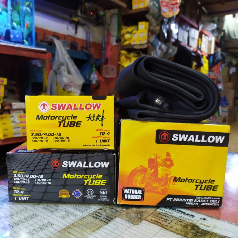 BAN DALAM SWALLOW 350/400-18 , 120/70-18, 130/70-18, 110/80-18, 120/80-18, 130/80-18, 110/90-18