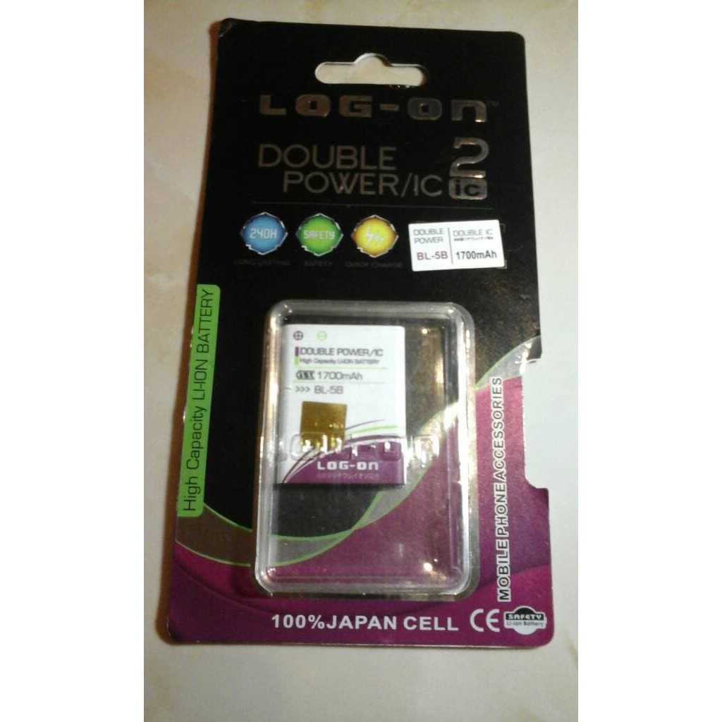 Jual Battery nokia BL 5 B baterai double power nokia BL 5B New