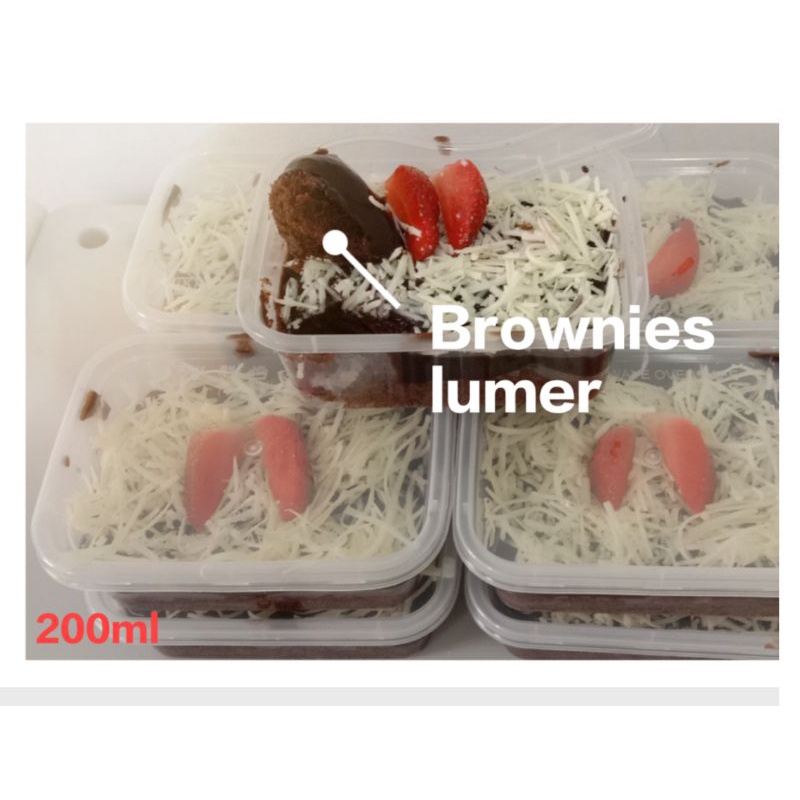 

brownies lumer uk.200ml (per 5 cup)