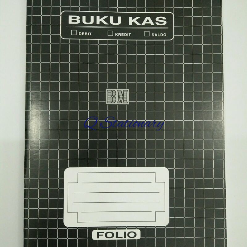 

Buku kas ukuran folio merek BM 1 pak