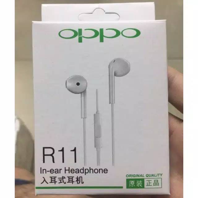 Headset / handsfree / earphone OPPO R11 Original