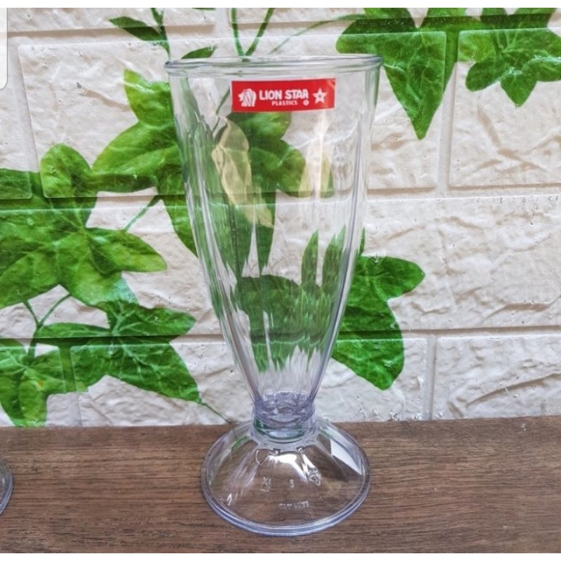 Gelas Air Minum 450ml Gelas Jus Gelas Es Jeruk Gelas Plastik Lion Star GL 40