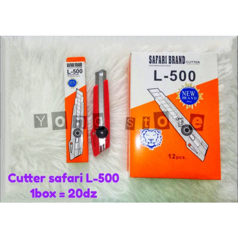 

Cutter Besar / Cutter model L500 L-500 Murah Tajam / cutter model a300 A-300 (1PCS) Grosir
