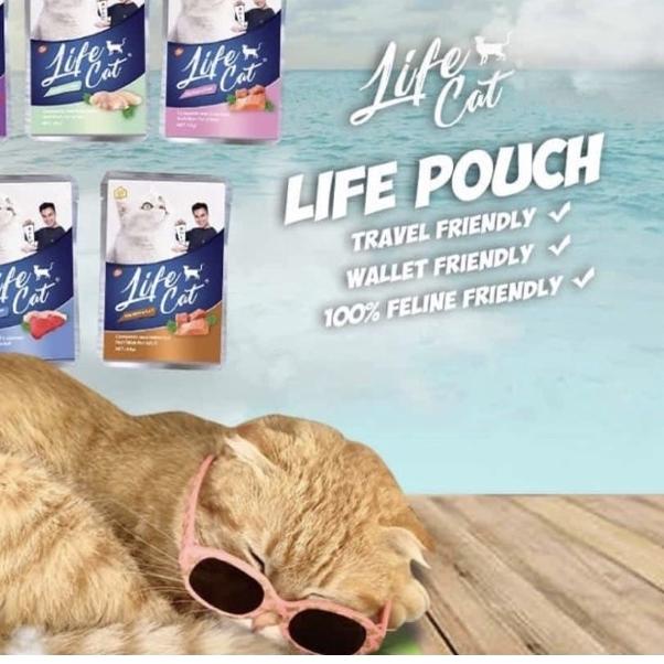 Life Cat Pouch 1 Dus Isi 24 pcs