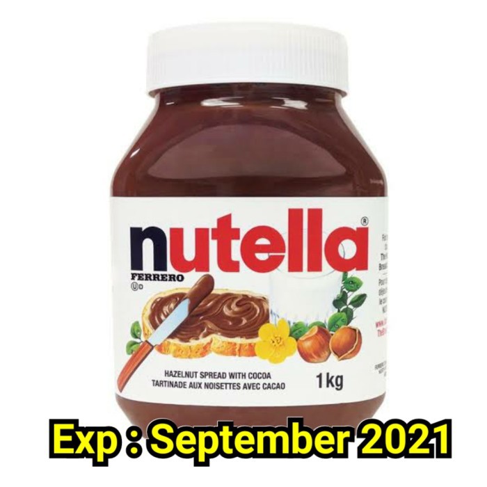 

Jual Selai Nutella 1kg / 1000gr / 1000gram Diskon