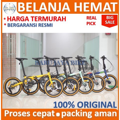 Sepeda Lipat FoldingBike Element Troy 8 sp New 2022