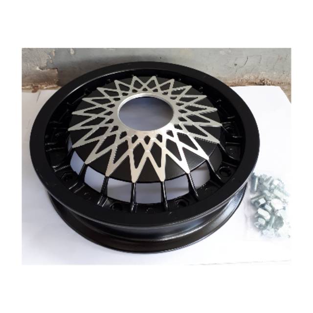 Velg blower vespa ring10,velg besi