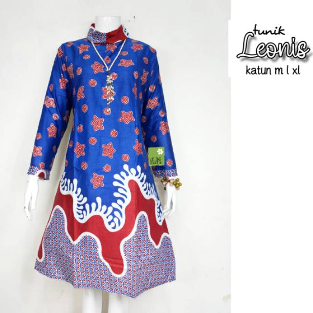 Tunik cantik cantika leona batik modern