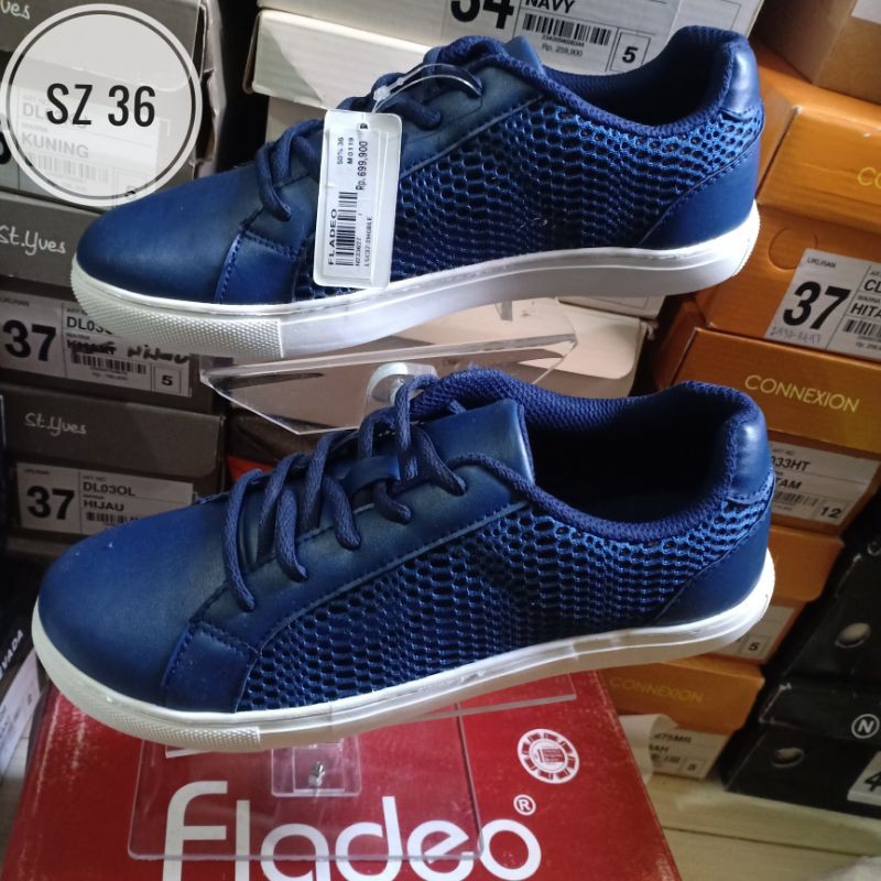 Fladeo Sepatu sneakers tali sneaker hits wanita cewek original branded matahari Original