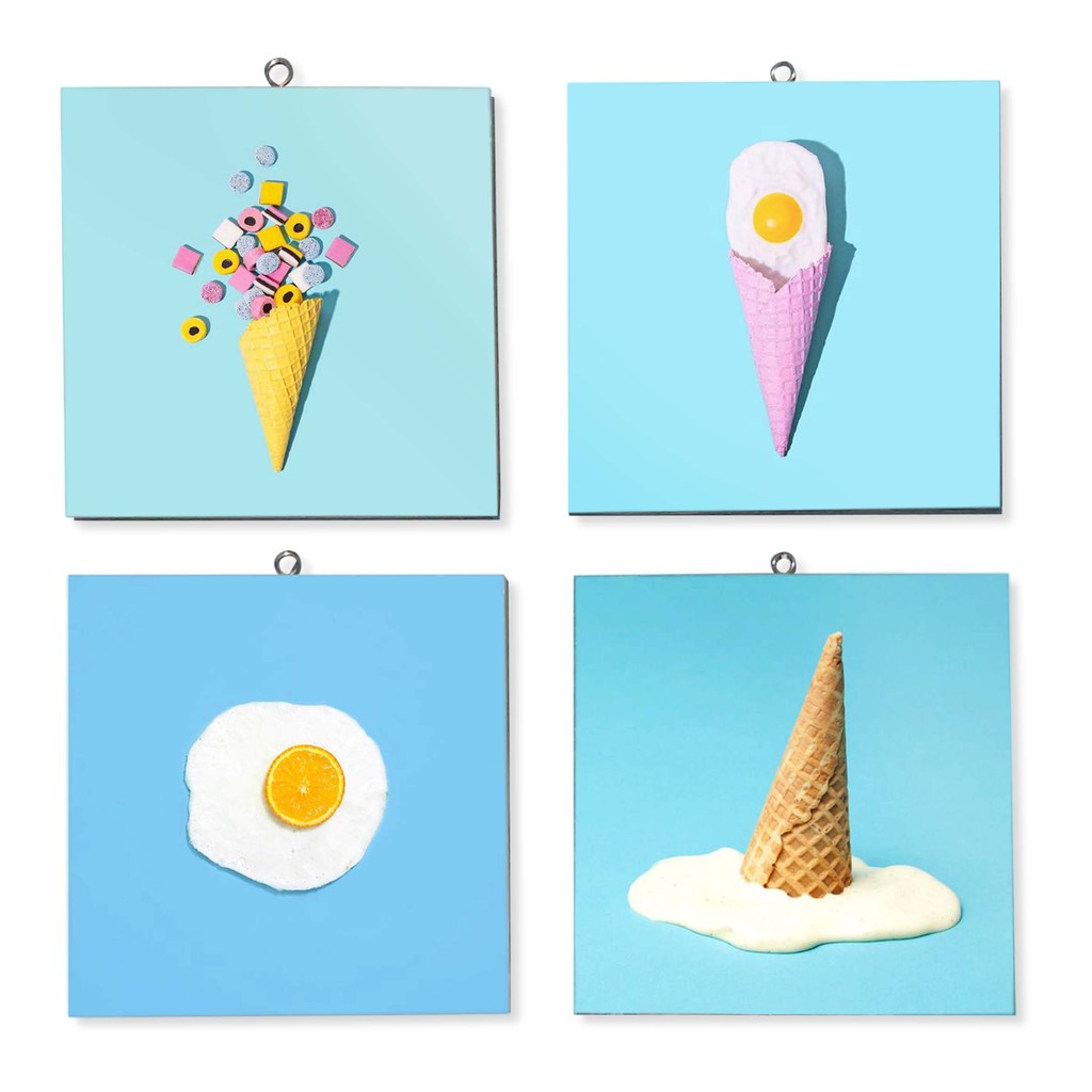 GAMBAR STATIC WALLDECOR WARNA BIRU PASTEL Shopee Indonesia