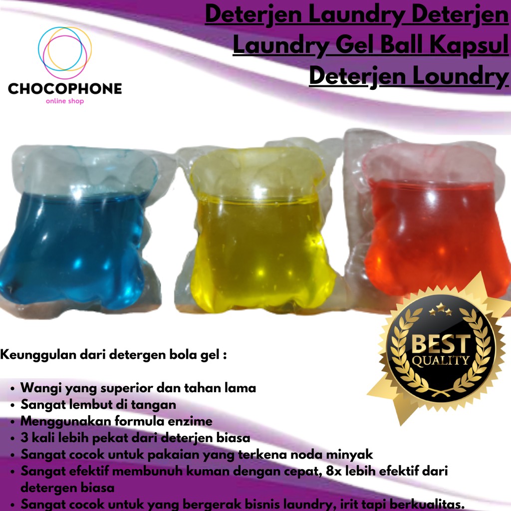 Deterjen Laundry Deterjen Laundry Gel Ball Kapsul Deterjen Loundry
