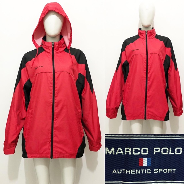 Marco Polo red outdoor jacket jaket